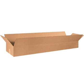 Box Partners Long Corrugated Boxes 48"X12"X6" Kraft Package Of 20
