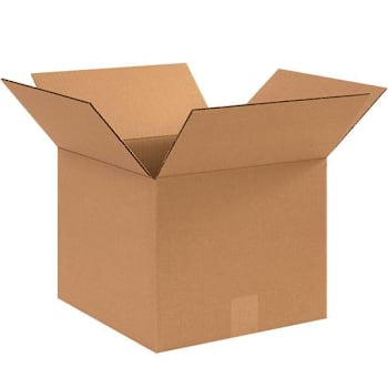 Box Partners Corrugated Boxes 11"X11"X8" Kraft Package Of 25