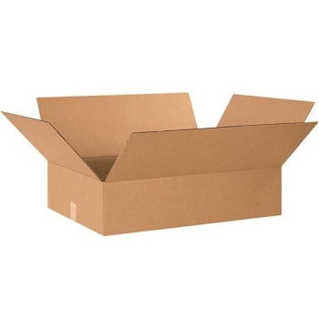 Image for Box Partners Flat Corrugated Boxes 24"X18"X6" Kraft Package Of 20 from HD Supply