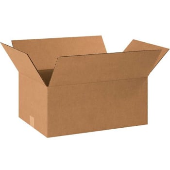 Box Partners Corrugated Boxes 18 1/2"X12 1/2"X8" Kraft Package Of 25