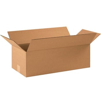Image for Box Partners Flat Corrugated Boxes 22"X10"X6" Kraft Package Of 25 from HD Supply