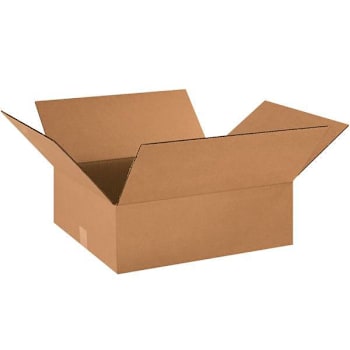 Image for Box Partners Flat Corrugated Boxes 18"X16"X6" Kraft Package Of 25 from HD Supply