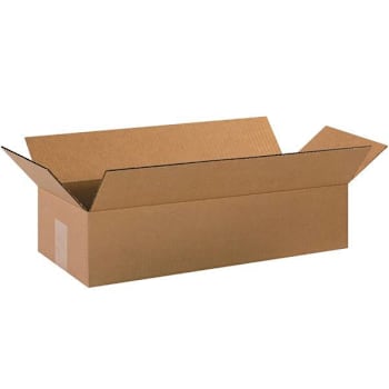 Image for Box Partners Long Corrugated Boxes 20"X8"X4" Kraft Package Of 25 from HD Supply