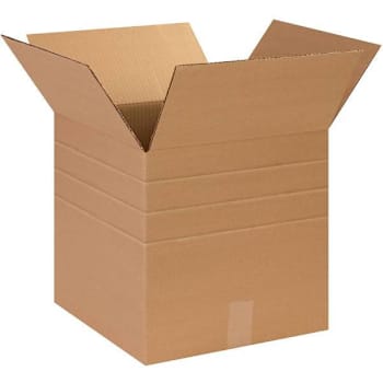 Image for Box Partners Multi-Depth Corrugated Boxes 14"X14"X14" Kraft Package Of 25 from HD Supply
