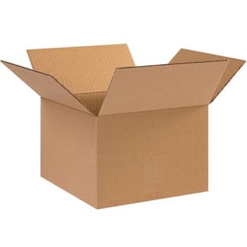 Box Partners Corrugated Boxes 10"X10"X7" Kraft Package Of 25