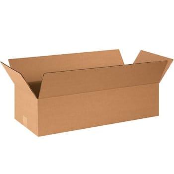 Image for Box Partners Flat Corrugated Boxes 24"X10"X6" Kraft Package Of 25 from HD Supply