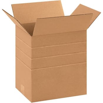 Box Partners Multi-Depth Corrugated Boxes 11 1/4"X8 3/4"X12" Kraft Package Of 25