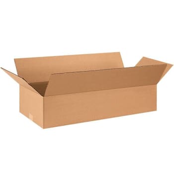 Image for Box Partners Flat Corrugated Boxes 28"X12"X6" Kraft Package Of 25 from HD Supply