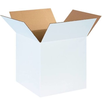 Image for Box Partners Corrugated Boxes 14"X14"X14" White Package Of 25 from HD Supply