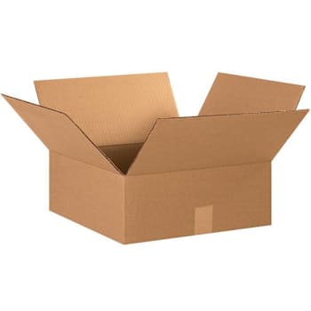 Image for Box Partners Flat Corrugated Boxes 15"X15"X6" Kraft Package Of 25 from HD Supply