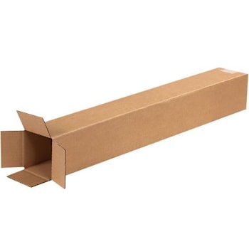 Image for Box Partners Tall Corrugated Boxes 4"X4"X28" Kraft Package Of 25 from HD Supply