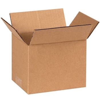 Box Partners Corrugated Boxes 7"X5"X5" Kraft Package Of 25