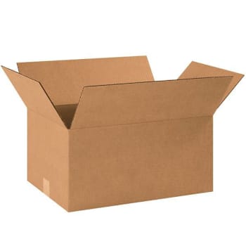 Box Partners Corrugated Boxes 18 1/2"X12 1/2"X9" Kraft Package Of 25