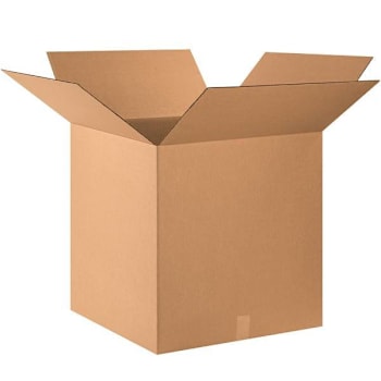 Box Partners Heavy-Duty Boxes 24"X24"X24" Kraft Package Of 10