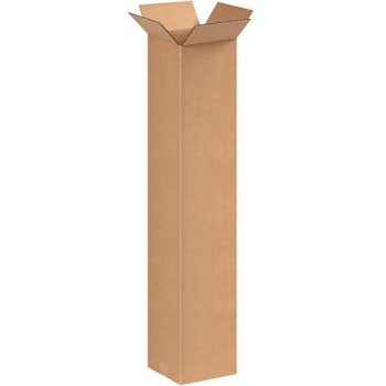 Image for Box Partners Tall Corrugated Boxes 8"X8"X40" Kraft Package Of 20 from HD Supply