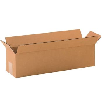 Box Partners Long Corrugated Boxes 20"X5"X5" Kraft Package Of 25