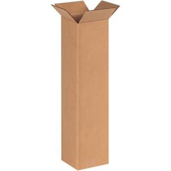 Image for Box Partners Tall Corrugated Boxes 6"X6"X24" Kraft Package Of 25 from HD Supply