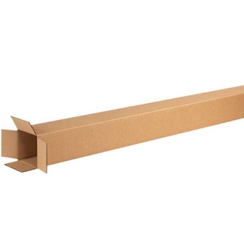 Image for Box Partners Tall Corrugated Boxes 4"X4"X60" Kraft Package Of 25 from HD Supply