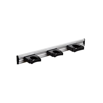 Image for Toolflex Original 20" Wall-Mounted Tool Organizer-3 Adjustable Holders Black from HD Supply