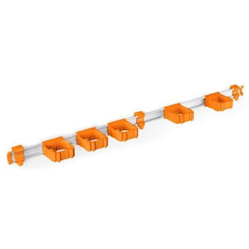 Toolflex One 37" Tool Organizer With 5 Universal Holders Orange