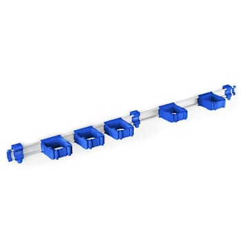 Toolflex One 37" Tool Organizer With 5 Universal Holders Blue