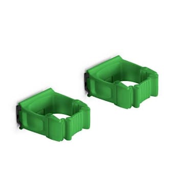Toolflex One Universal Holder Includes Wall Adapter Green Package Of 2