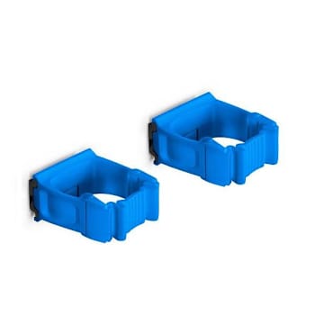 Toolflex One Universal Holder Includes Wall Adapter Blue Package Of 2