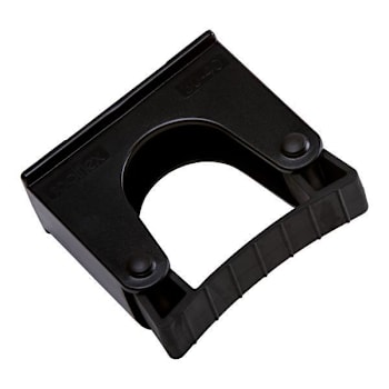 Toolflex Original Extra Large Tool Holder Mounts To Wall Or 20-36" Rail Black Package Of 2