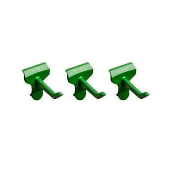 Toolflex One Universal Hook Requires Rail Green Package Of 3