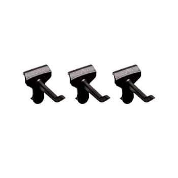 Image for Toolflex One Universal Hook Requires Rail Black Package Of 3 from HD Supply