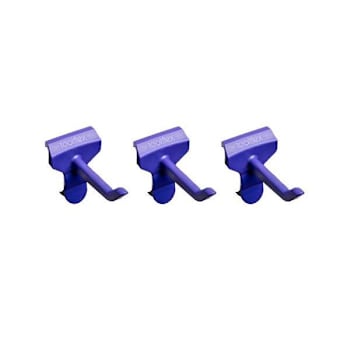 Toolflex One Universal Hook Requires Rail Purple Package Of 3