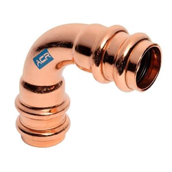 Mueller Streamline 3/8 OD ACR Pxp Lr 90 Ell Package Of 5