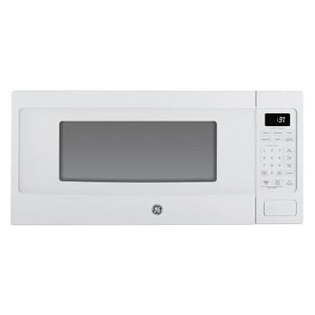 GE Profile 1.1 Cu. Ft. Countertop Microwave Oven In White, ADA Compliant