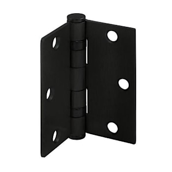 Image for Prime-Line 3-1/2" Commercial Pivot Door Hinge, Matte Black, Package Of 3 from HD Supply