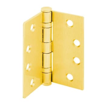 Image for Prime-Line 4" Commercial Pivot Door Hinge, Satin Brass, Package Of 3 from HD Supply
