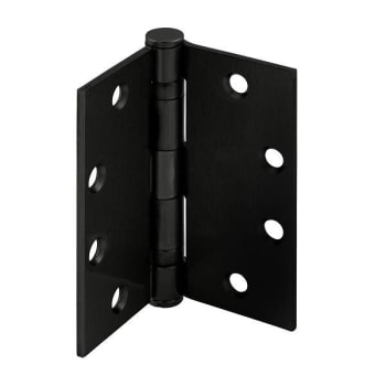 Image for Prime-Line 4-1/2" Commercial Pivot Door Hinge, Matte Black, Package Of 3 from HD Supply