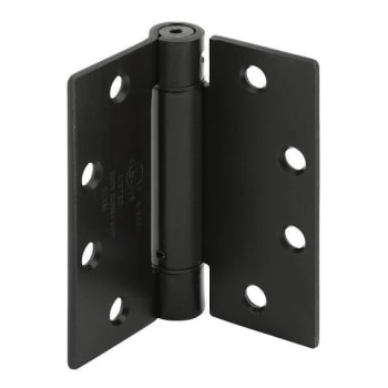 Prime-Line 4-1/2" Commercial Spring Door Hinge, Matte Black, Package Of 3