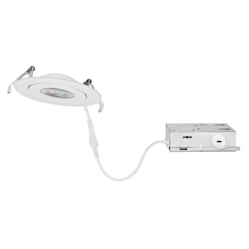Image for Sylvania 4" LED Rt4 Gimbal Downlight With J-Box, CCT Selectable, 9 Watts from HD Supply