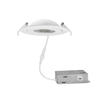 Image for Sylvania 6" LED Rt6 Gimbal Downlight With J-Box, CCT Selectable, 13 Watts from HD Supply