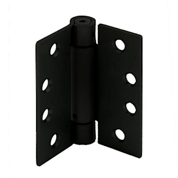 Image for Prime-Line 4" Spring Door Hinge, Commercial, Matte Black Package Of 3 from HD Supply