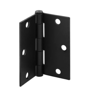 Image for Prime-Line 3-1/2" Pivot Door Hinge, Residential, Matte Black Package Of 3 from HD Supply