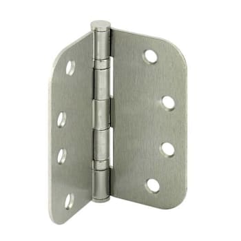 Prime-Line 4" Pivot Door Hinge, Commercial Satin Nickel, Package Of 3