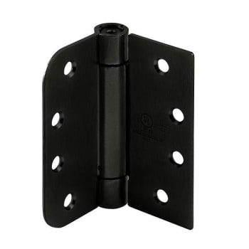 Image for Prime-Line 4" Spring Door Hinge, Commercial, Matte Black, Package Of 3 from HD Supply