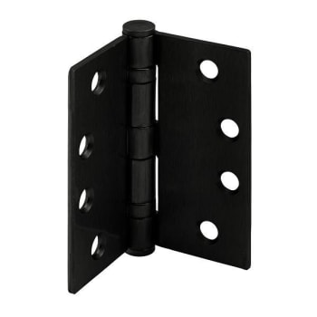 Image for Prime-Line 4" Pivot Door Hinge, Commercial, Matte Black Package Of 3 from HD Supply