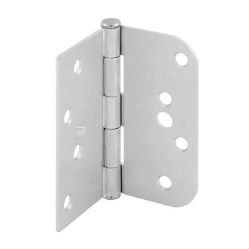 Prime-Line 4" Pivot Door Hinge, Residential, Satin Nickel, Package Of 3