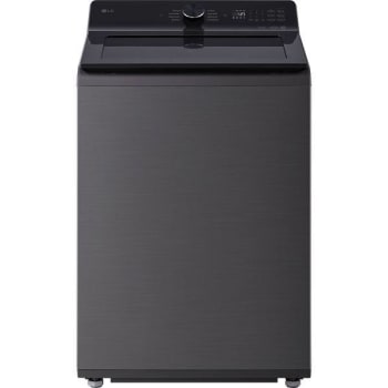 LG 4.8-Cu. Ft. Smart Top Load Washer In Platinum Black