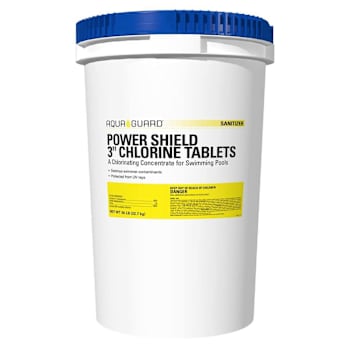 Aquaguard Power Shield 3" Chlorine Tablets, 50 Lb