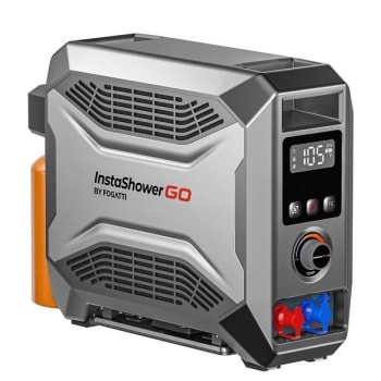 Image for Fogatti 19k BTU Outdoor Camping Portable Propane Gas Tankless Water Heater/Pump from HD Supply