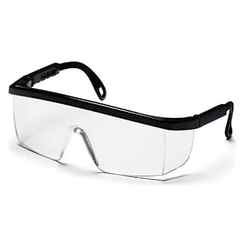Image for Pyramex - Integra - Black Frame/Clear Anti-Fog Lens Case Of 12 from HD Supply