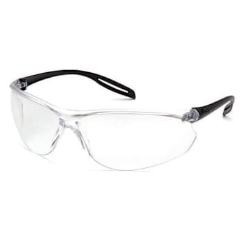 Pyramex - Neshoba - Black Temples/ Clear H2x Anti-Fog Lens Case Of 12